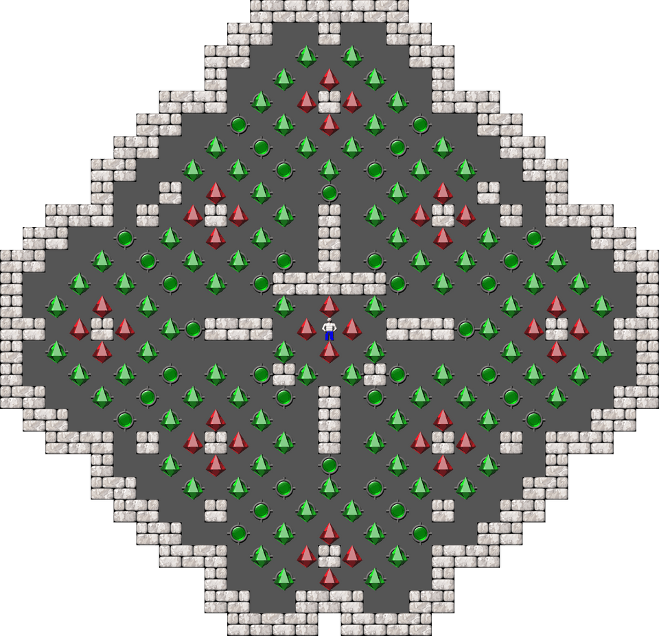 Sokoban Sasquatch 07 Arranged level 99